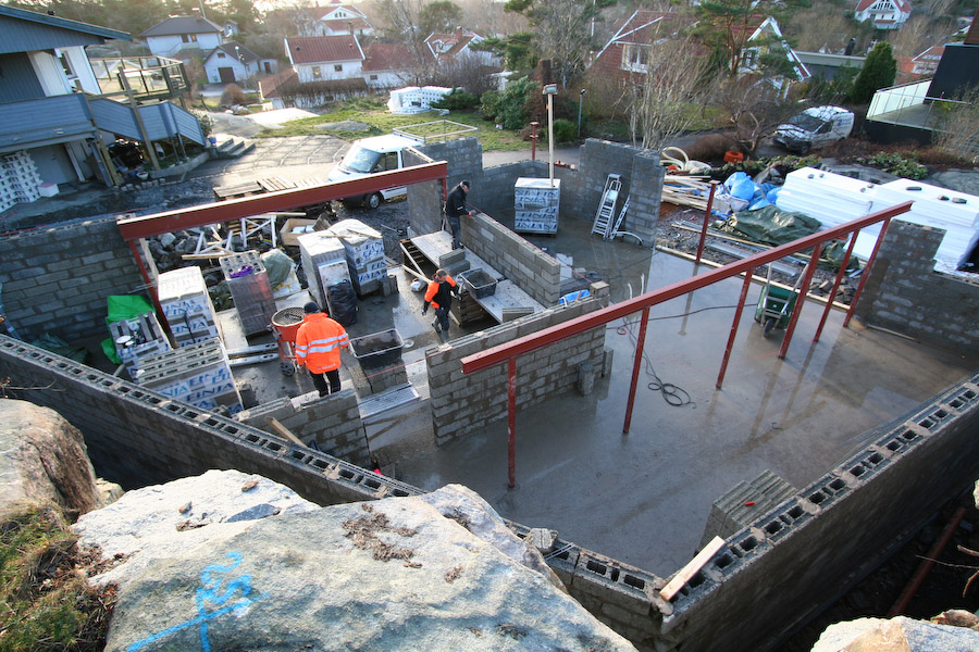 Nyproduktion villa Vstergrds Vale, Nset